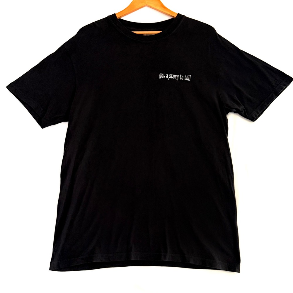 Thee Sacred Souls Comfort Colors Graphic Band T Shirt Black Men's Large L